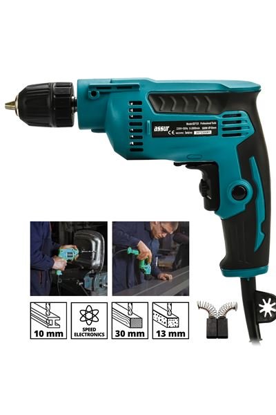 Assur 10 Mm Matkap Mavi
