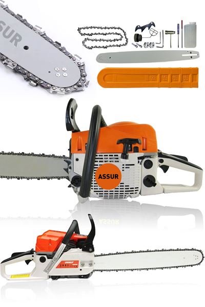 Assur 52 Cc Benzinli Kesim Motoru 18 Inç 45 Cm Turuncu