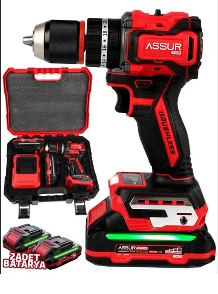 Assur 13 Mm Şarjlı Matkap